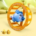 thumbnail image 1 of Ganfancp Clockwork Pollo Loop Funny Cute Spinning Cute Cola de Pollo Se Moverá Cadenas de Los Niños Clockwork Toy Kindergarten Toy Gift Rebajas Hoy Liquidación 3* Clockwork Chick, 1 of 6