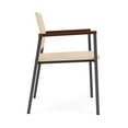 thumbnail image 2 of Avon Reception Waiting Guest Chair HPL Seat Back / Charcoal Steel / Natural, 2 of 4