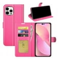 thumbnail image 1 of [PST] iPhone 15 Pro Wallet Case, Leather Magnetic Card Slot Wallet Folio Flip Case Cover, 1 of 6