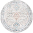 thumbnail image 2 of Rugs.com Newport Collection Rug – 7' Round Multi Medium Rug Perfect For Kitchens, Dining Rooms, 2 of 9