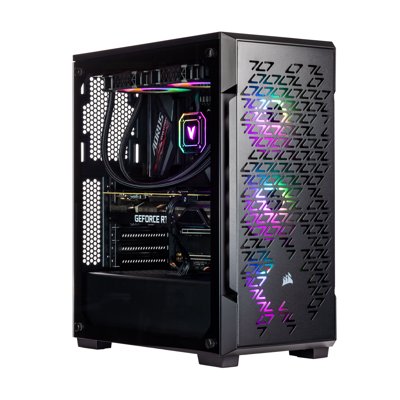 Velztorm Ferrux II Custom Built Gaming Desktop PC (Intel i9-11900K 8-Core, GeForce RTX 3050, 64GB RAM, 2TB PCIe SSD, Wifi, USB 3.2, Bluetooth, Display Port, Win 11 Home)