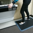 thumbnail image 5 of Rubber-Cal "Bubble Top" Anti-Fatigue Rubber Floor Mat, 5/8" x 2' x 3', Black Borders (Pack of 4), 5 of 6