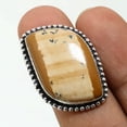 thumbnail image 2 of Picture Jasper Gemstone Handmade Fashion Antique Gift Ring Jewelry 8" SA 4789, 2 of 2