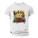 thumbnail image 2 of Casual Summer Tops Carnaval Impreso de Manga Corta Cuello Redondo, Poliéster Ligero para la Fiesta de Verano de Primavera, 2 of 9
