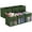 Dark Green, variant on Sorbus 13” Foldable Storage Bins with Clear Window – Set of 6 Collapsible Fabric Baskets with Handles for Clothes, Toys, Books – Sturdy Organizer Cubes for Shelves & Closets, Pastel Pink