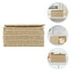 thumbnail image 3 of 1 cesta tejida sencilla multiusos para el hogar (beige), 3 of 8