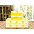 thumbnail image 3 of Elegant Comfort Luxury Soft Bed Sheets Cube Pattern 1500 Thread Count Percale Egyptian Quality Softness Wrinkle and Fade Resistant (6-Piece) Bedding Set, Full, Yellow, 3 of 4
