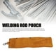 thumbnail image 3 of Bolsa Para Varilla De Soldadura, Diseño Engrosado, Soporte Para Varilla De Soldadura De Cuero Suave A Prueba De Calor Para Sitios De Construcción, 3 of 7
