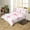 Pink, variant on Erosebridal Cheerleading Cheerleader Comforter Cover Twin,Cheer Team Bedding Twin Size,Kawaii Bow Duvet Cover Twin,Breathable Dreamy Room Decoration(No Comforter),Reversible,3pcs