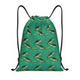 thumbnail image 1 of Gaeub Bass Fish Drawstring Backpack Bag Sport Gym Sackpack Heavy Duty String Backpack for Men Women-Small, 1 of 6