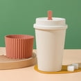 thumbnail image 4 of Visland 480 ml Wheat Straw Eco-Friendly Travel Coffee Mug, 4 of 7