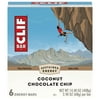 Clif Bar Energy Bars, Coconut Chocolate Chip, 10g Protein Bar, 6 Ct, 2.4 oz