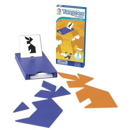 Tangoes Classic Tangram Travel Game for Ages 5 - (Top 5 Best Games Ever)