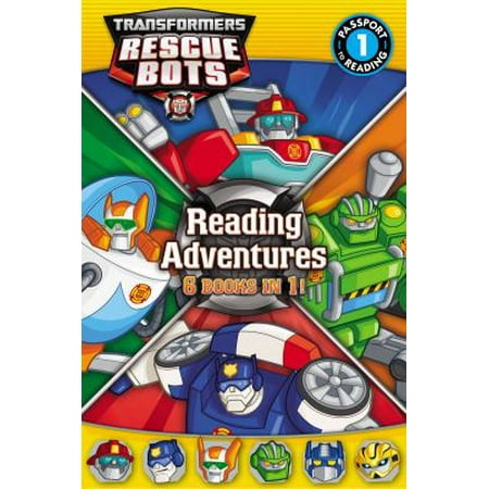 Transformers Rescue Bots: Reading Adventures (Passport to Reading) [Hardcover - Used]