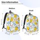 thumbnail image 2 of Balery Ducks and Anchors Mochila Clásica Impresa Básica para Viaje, Mochila Escolar Resistente al Agua, Mochila de Lona con Correas Ajustables-Small, 2 of 5