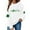 White, variant on BLTIBY St Patricks Day Sweatshirt for Women Spring Autumn Lucky Printed Long Sleeve Round Neck Fashion Causal Comfy Pullover Tops 2025 Beige M