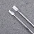 thumbnail image 4 of GOOHOCHY Stainless Steel Cuticle Remover Spoon Pusher 2Pcs for Shaping Nail Surface, 4 of 6