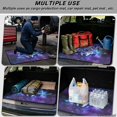 thumbnail image 3 of FOR U DESIGNS Galaxy Wolf Butterfly Print Trunk Cargo Liner Easy to Clean Cargo Liner for Pets Dogs Non-Slip Car Trunk Mat Durable Vehicle Interior Accessories for Truck Sedan SUV, 3 of 7