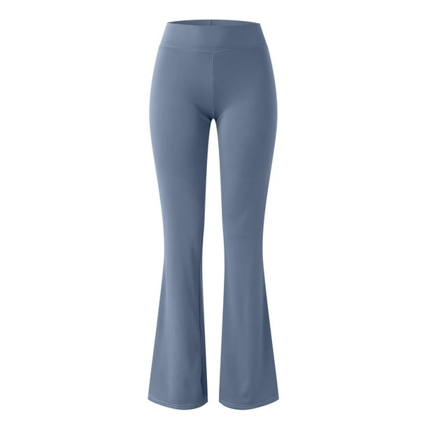 nsendm Unisex Pants Adult Yoga Pants Petite Length Women's Flare