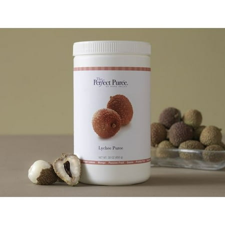 The Perfect Puree Lychee Puree, 30 Ounce -- 6 per case