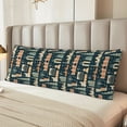 thumbnail image 2 of Fotbe UAE Travel1 1 Funda para Almohada Corporal con Diseño, Funda de Microfibra Ultrasuave de 20x54 Pulgadas, Ropa de Cama Elegante, 2 of 7