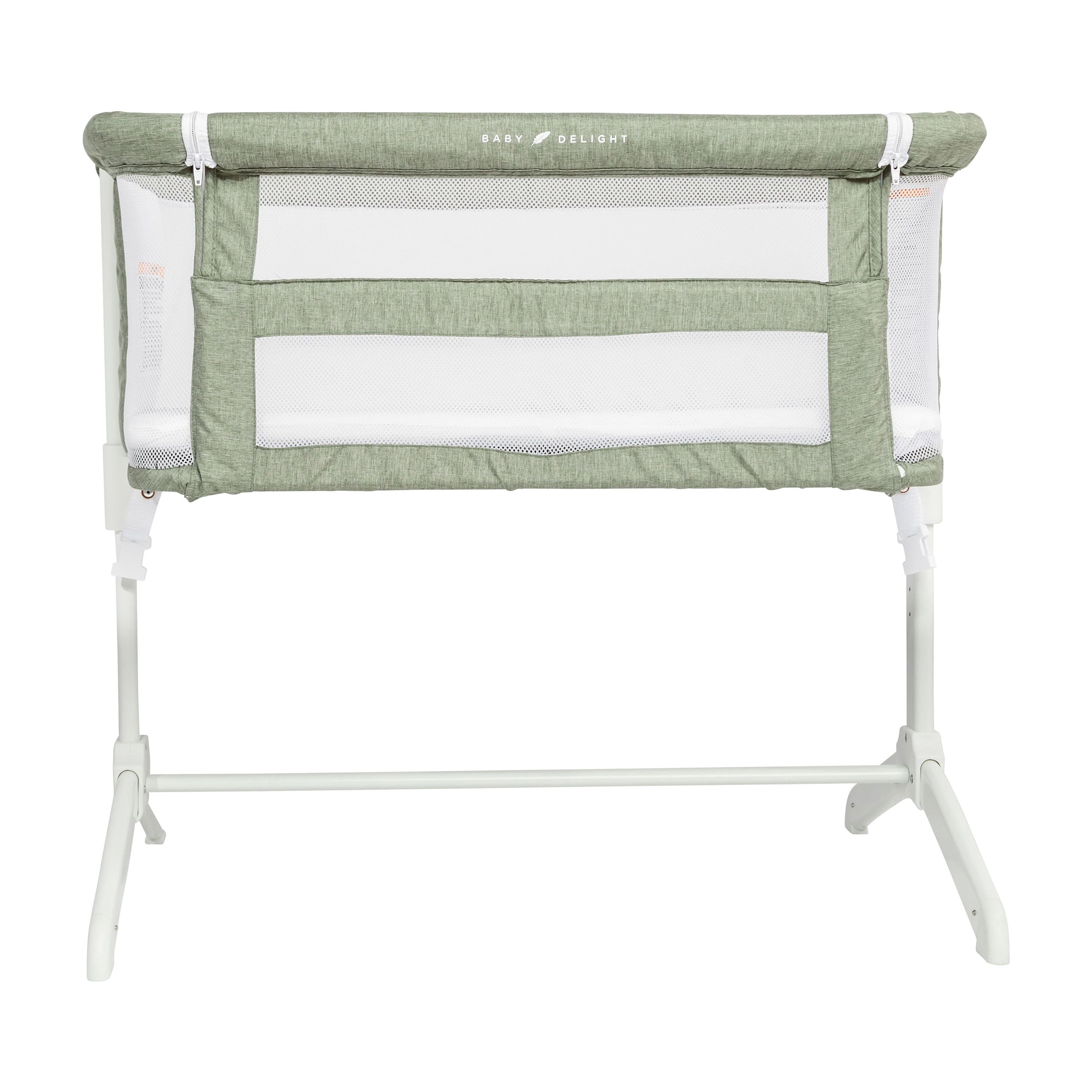 Baby Delight Beside Me Serenity Infant Bassinet and Bedside Sleeper, Sage