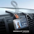 thumbnail image 4 of YiJuHui Rotating Screen Navigation Bracket - Magnetic Folding Car Mount, 360° Adjustable Dashboard Windshield Phone Holder for GPS, Universal Magnetic Suction Phone Stand for Car, 4 of 9