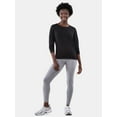 thumbnail image 2 of Avia Women's and Women's Plus Twist Back Top with Long Sleeves, Sizes XS-4X, 2 of 5