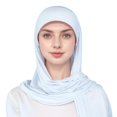 thumbnail image 3 of YUEHUA Womens Girls Muslim Hijab Scarf Shawls One Piece Easy Slip On Practical and Comfortable Sport Versatile, 3 of 4