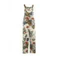 thumbnail image 4 of Women Floral Print Jumpsuit Loose Bib Overalls Casual Baggy Bib Pants Boho Wide Leg Suspender Pants with Pockets, 4 of 7