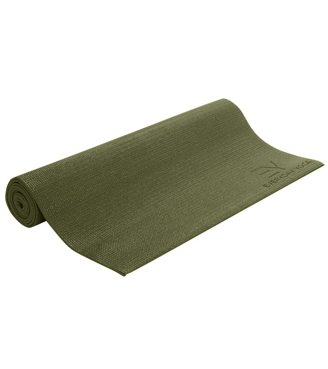 Everyday Yoga Lightweight 72-Inch Anti-Microbial Yoga Mat with Sticky Grip, Premium Materials