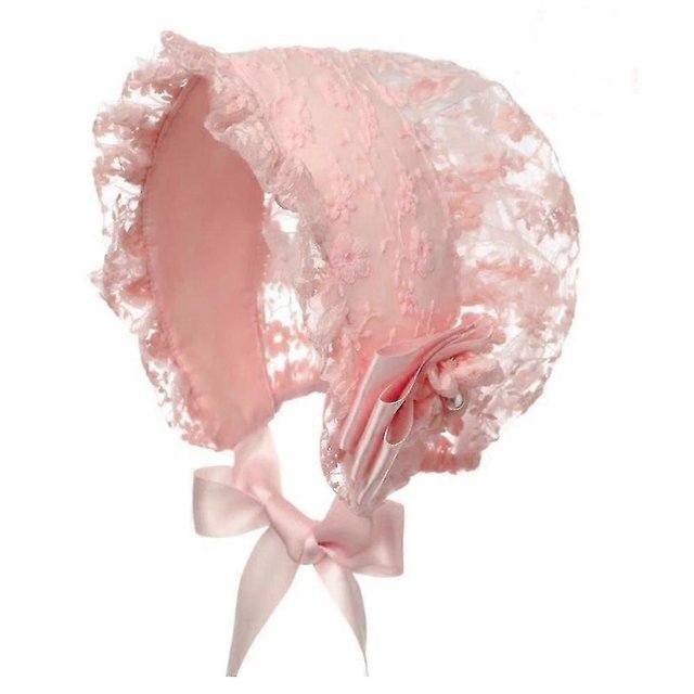 Bran Baby Baptism Hat Toddler Lace Princess Cap Girl Hood Hat Lovely Nice Princess Child Child Girl Baby Hat Beanie New Lace Flower Pencil