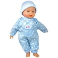 thumbnail image 3 of Lissi: 11" Twin Baby Dolls - Pink & Blue-Polka Dot Mouse Matching Outfits, Care Accessories, Bibs-Bottles-Rubber Duck, Soft Body Toy, Kids-Toddlers 2+, 3 of 8