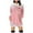 Pink, variant on TJAZFJPA Black Maxi Dress Christmas Print Long Sweatshirt for Women Casual and Comfortable Holiday Top Stylish and Cozy Pullover for Winter Season Floral Dress for Women Mini Dresses for Women Sexy