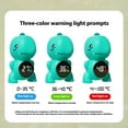 thumbnail image 4 of Cartoon Floating Dinosaur Thermometers 3 Color Light Alerts Auto Shutoff Feature For Infant Swimming Pool Safety, 4 of 8