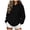 Black, variant on Cheetah Print Hoodie Women Oversized Y2k Leopard Print Pullover Long Sleeve Vintage Fall Sweatshirts Streetwear Black,Size S