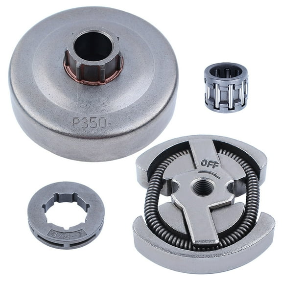 Clutch Drum Rim Sprocket Bearing Kit Fit 235 240 236 Husqvarna Chainsaws 3/8"-7T