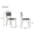 thumbnail image 2 of Manhattan Comfort Giverny 17.32" Wood Dining Chairs in Natural (Set of 2), 2 of 5