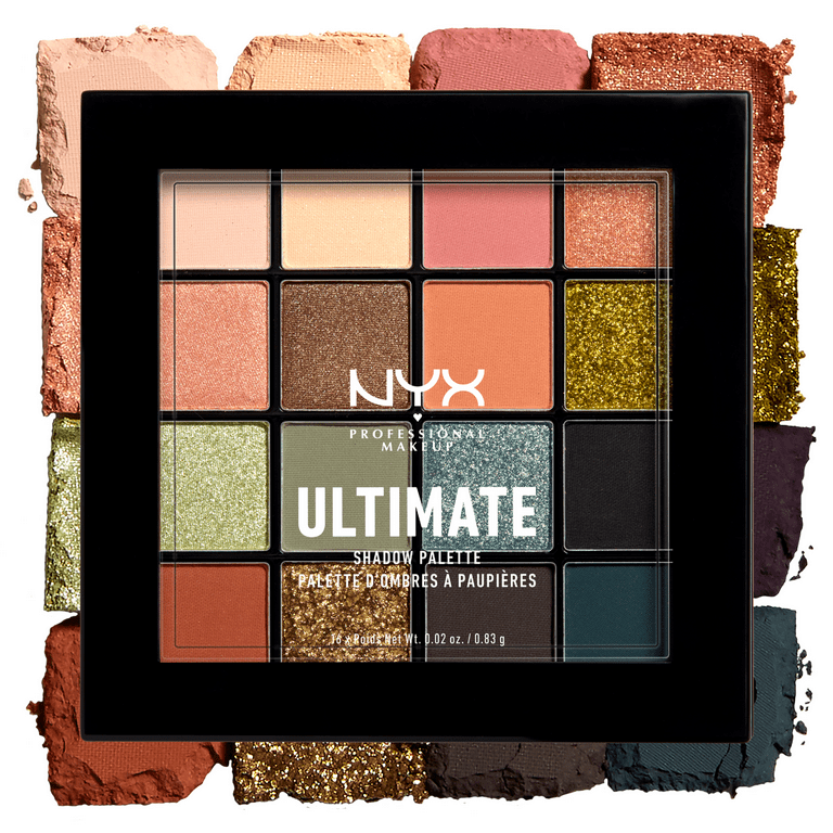 NYX Professional Makeup Ultimate Eye Shadow Palette, Utopia