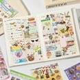 thumbnail image 6 of 2 Styles Cute Pet Sticker Book – 30 Sheets, 800 Pcs Stickers per Style, Kawaii Animal Aesthetic Stickers, Cute Dog Scrapbook Decals for Scrapbooking, Journaling, DIY Crafts, Party Favors (Blue+Pink), 6 of 8