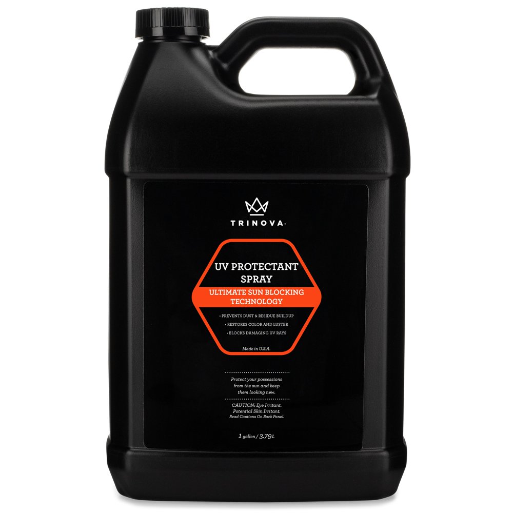 TriNova 33323 Car Multi Surface UV Protectant Spray for Inside & Out, 1 Gallon