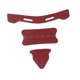 thumbnail image 5 of Almohadillas para casco, almohadillas de esponja, cojines, accesorios suaves, kit de acolchado para casco de bicicleta Rojo, 5 of 9