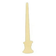 1 Pc 3-3/4" Wood Candle shape, hand cut and ready to finish for your project. Use these candles for weddings, holidays or religious decorations.
