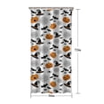 thumbnail image 5 of Halloween Witch Hats Pumpkins and Spider Webs Shower Curtain 36"x72" ,Bathroom Decorative Shower Curtains Set with 12 Hooks,Modern Waterproof Washable Shower Curtain, 5 of 6