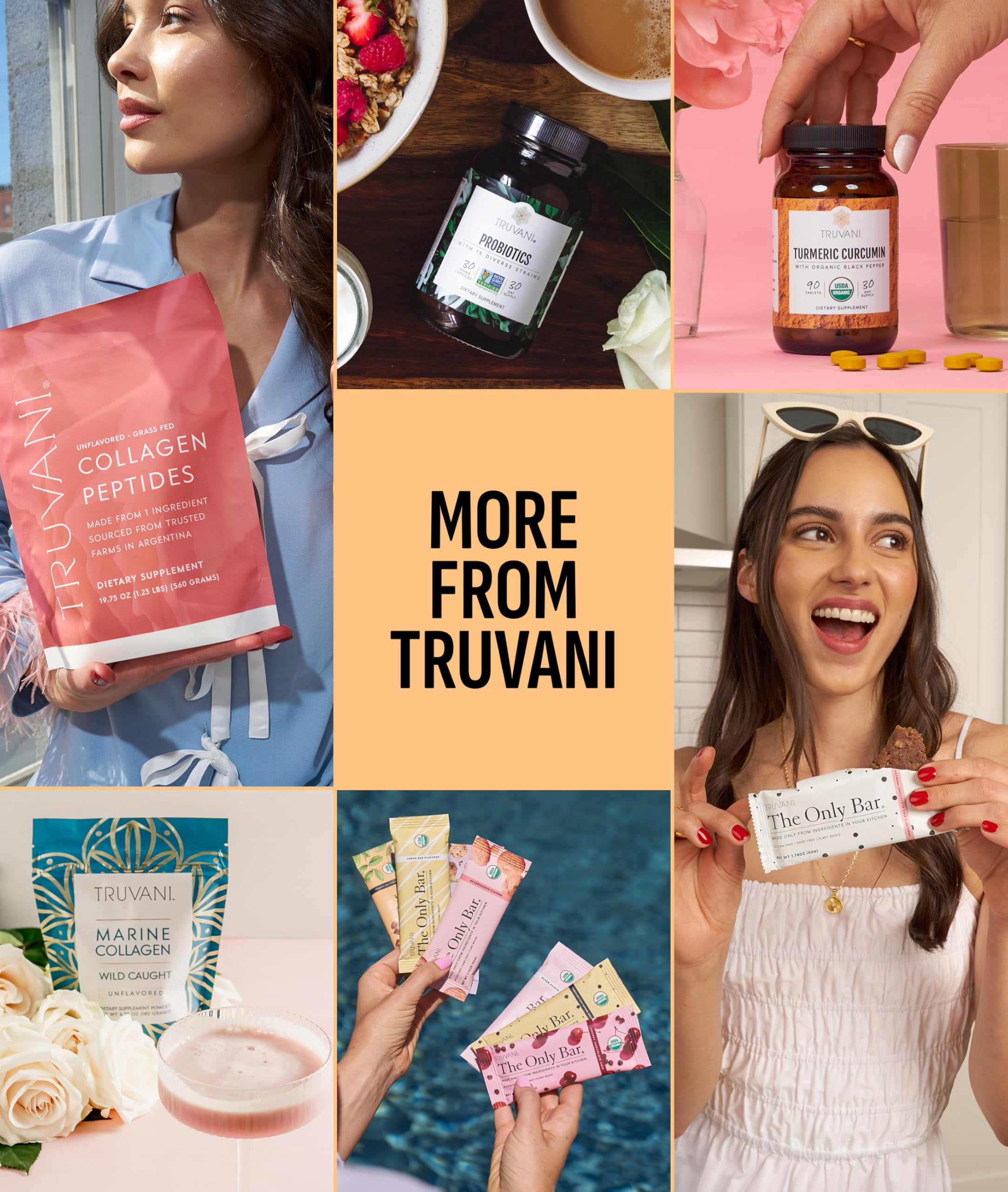 Truvani Vegan Plant Based Pea Protein Powder | Organic | Peanut Butter | 20 Servings | Gluten & Dairy Free