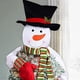thumbnail image 4 of Adorno para árbol de Navidad, muñeco de nieve, Hugger, vacaciones de Navidad, país de las maravillas de invierno, decoración de fiesta, suministros de adorno, 4 of 8
