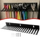 thumbnail image 4 of Organizador de cables con 20 ganchos, estante de pared para gestión de cables, ideal para el hogar, tienda, oficina o el estudio., 4 of 7