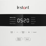 Instant Pot 20-Cup Grain and Rice Cooker with CarbReduce™ Technology, 9-in-1 Functions, White and Brown rice, Mixed Grains, Quinoa, Slow-Cooked Dishes, Keep warm up to 10 hours