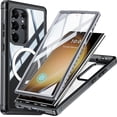 thumbnail image 1 of Funda magnética para Samsung Galaxy S24 Ultra [Compatible con MagSafe] [Protector de pantalla de vidrio templado integrado] Funda protectora integral a prueba de golpes de grado militar, 1 of 7