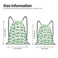thumbnail image 2 of Lukts St. Patrick's Day rainbows Pattern Drawstring Backpack Bag Sport Gym Sackpack,String Backpack Sport Bag Sack,Cinch Tote Gym Backpack-Small, 2 of 6